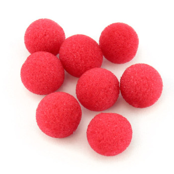 Bolas de esponja mini super soft vermelhas (8 un) 